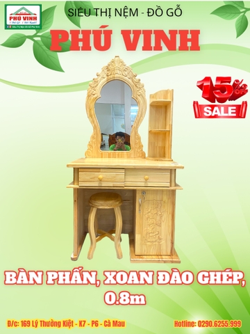Bàn Phấn, Xoan Đào Ghép, 0.8m
