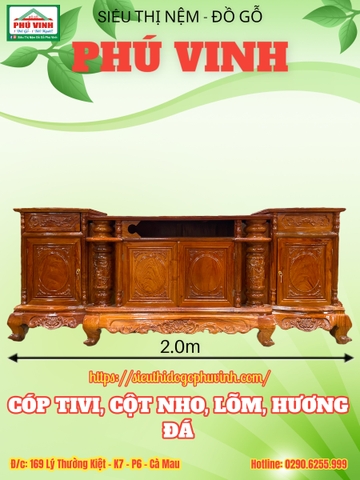 Cóp Tivi, Cột Nho, Lõm, Hương Đá, 2.0m