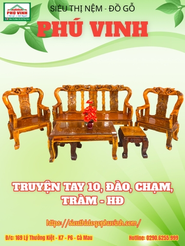 Salon, Truyện Tay 10, Đào, Chạm, Tràm, Hồng Đào