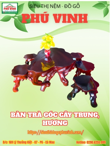 Bàn Trà Góc Cây Trung, Hương