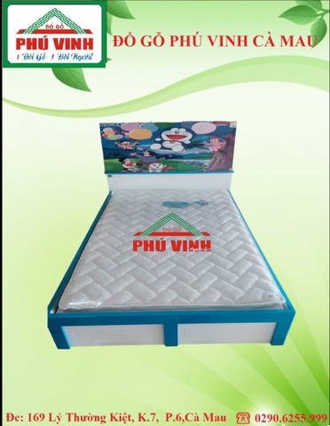 Giường Màu, DORAEMON - MDF, 1.4m
