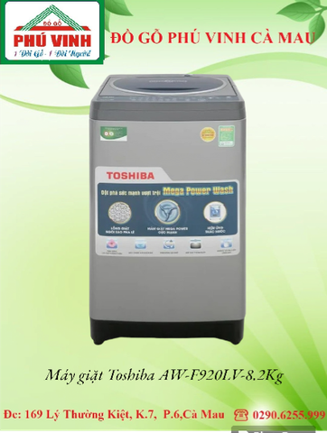 Máy giặt, Toshiba AW-F920LV-8.2Kg