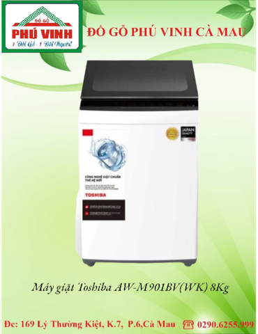 Máy giặt, Toshiba AW-M901BV(WK) -8Kg
