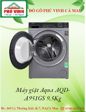 Máy giặt,Aqua AQD-A951GS-9.5Kg