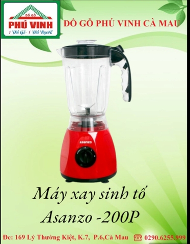 Máy xay sinh tố Asanzo -200P