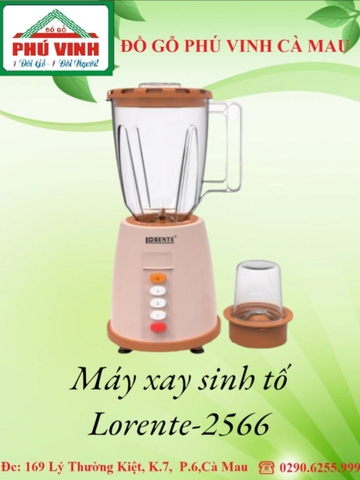 Máy xay sinh tố, Lorente 2566