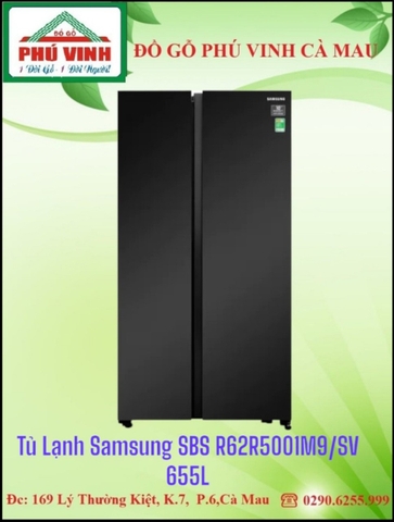 Tủ Lạnh Samsung SBSR62R5001M9/SV 655L