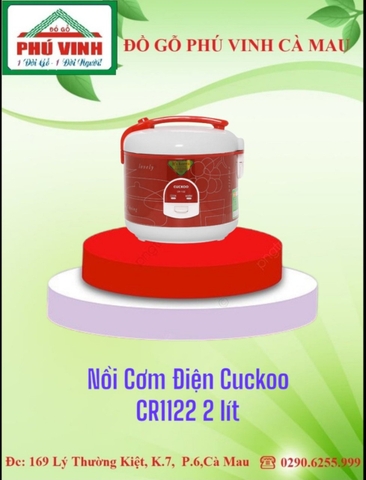 Nồi Cơm Điện Cuckoo CR1122 - 2L