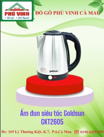 Ấm Đun, Siêu Tốc Goldsun GKT2605