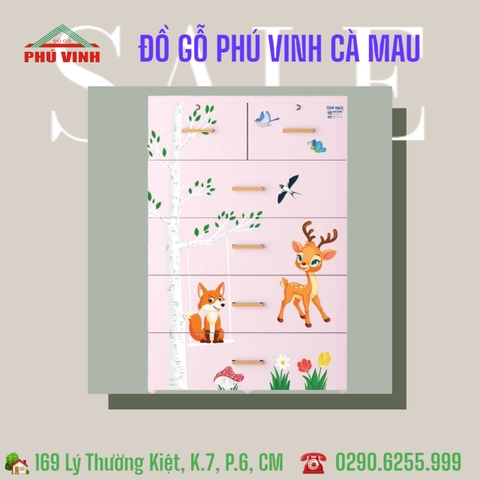 Tủ Nhựa Deli Max, 5N