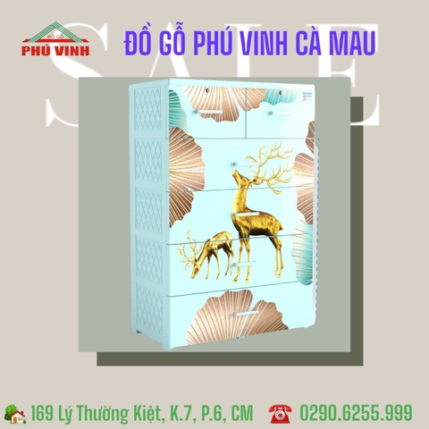 Tủ Nhựa , Deli Max, 5N