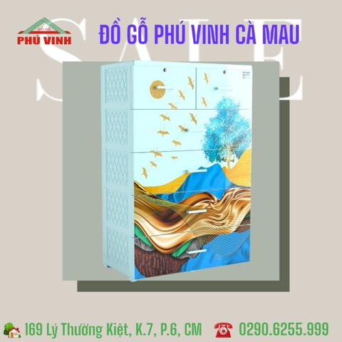 Tủ nhựa, Deli Max, 5N