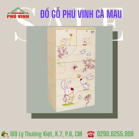 Tủ nhựa, Kid , 5N