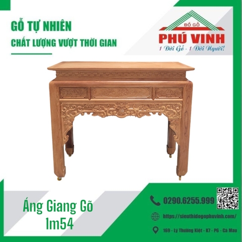 Áng Giang, Gõ Đỏ, Chân 10 - 1.54m