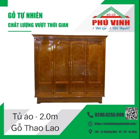 Tủ Áo, Đình Bằng, Cửa Trám, Chạm