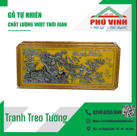 Tranh Phú Quý Bình An, Cẩn Xà Cừ