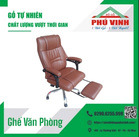 Ghế Văn Phòng, Có Gác Chân
