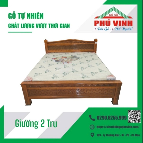 Giường 2 Trụ