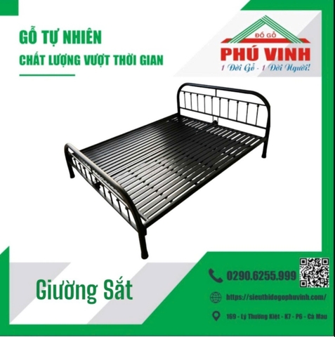 Giường Sắt - 1.6m