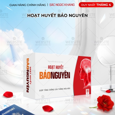Viên Uống Hoạt Huyết Bảo Nguyên Hộp 30 viên