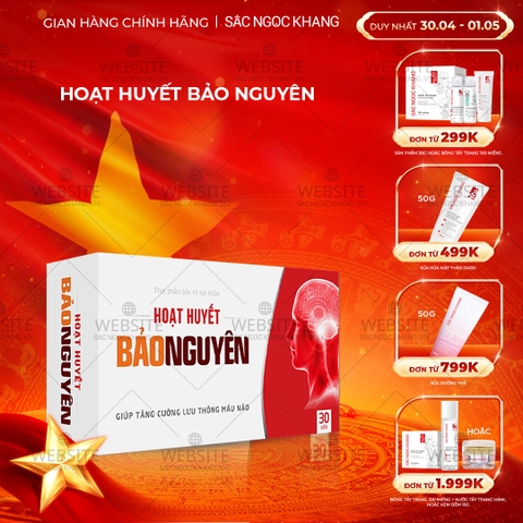 Viên Uống Hoạt Huyết Bảo Nguyên Hộp 30 viên