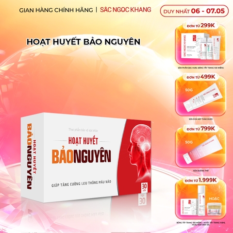 Viên Uống Hoạt Huyết Bảo Nguyên Hộp 30 viên