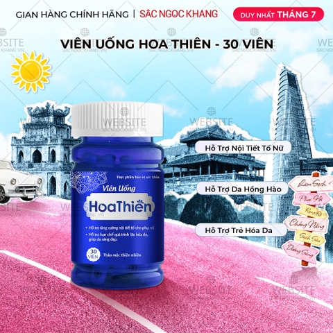 Viên Uống Hỗ Trợ Cân Bằng Nội Tiết Hoa Thiên 30 viên