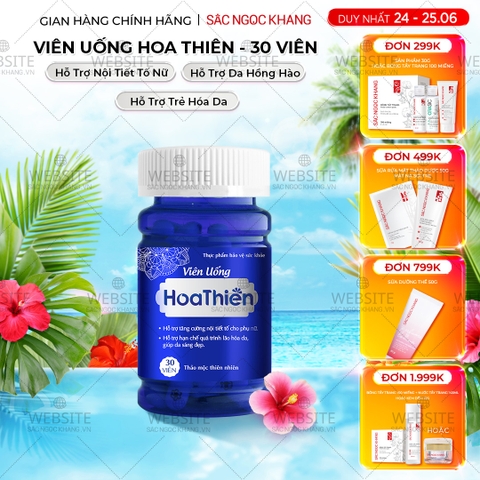 Viên Uống Hỗ Trợ Cân Bằng Nội Tiết Hoa Thiên 30 viên