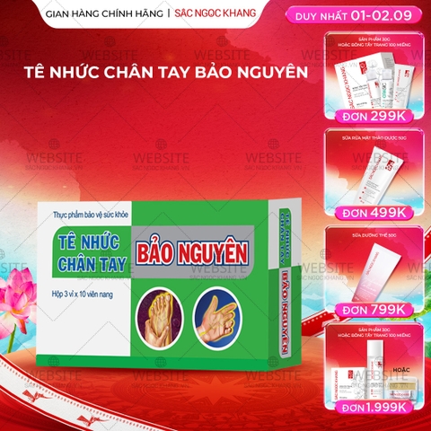 Tê nhức chân tay Bảo Nguyên hộp 30v