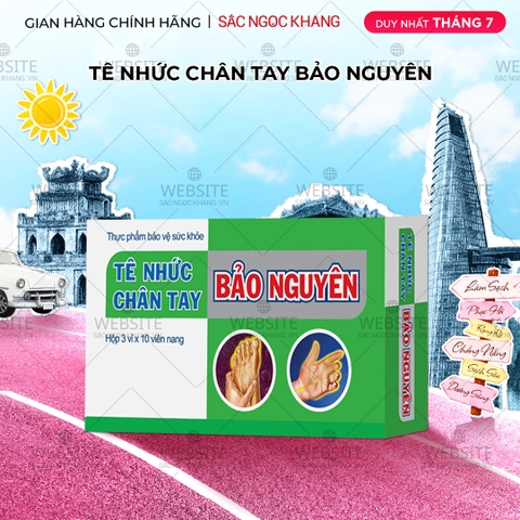 Tê nhức chân tay Bảo Nguyên hộp 30v