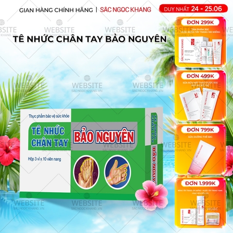 Tê nhức chân tay Bảo Nguyên hộp 30v