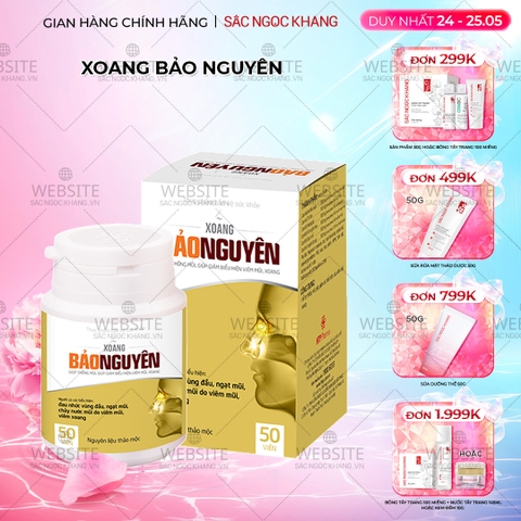Viên Uống Xoang Bảo Nguyên Hộp 50 viên