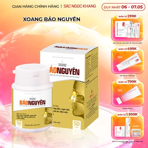 Viên Uống Xoang Bảo Nguyên Hộp 50 viên