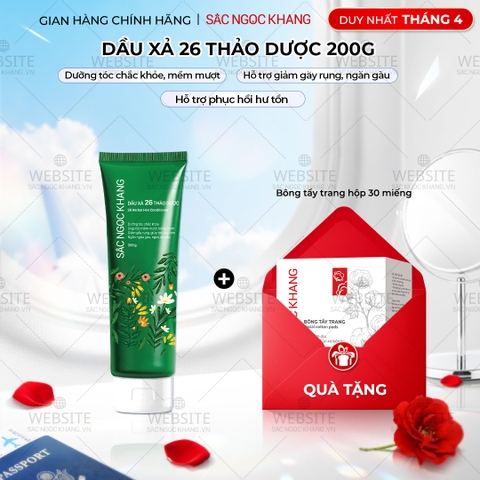 Dầu xả 26 loại thảo dược Sắc Ngọc Khang 200g