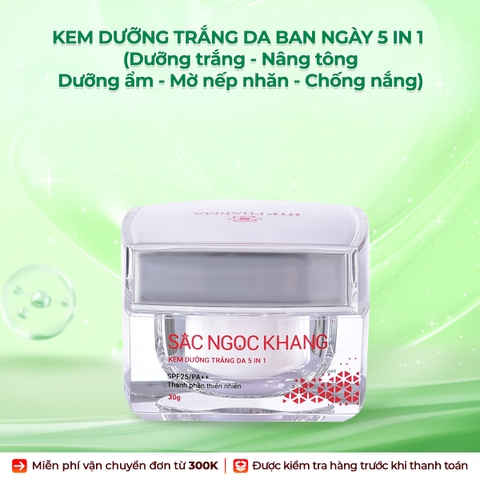 Kem Dưỡng Trắng Da Ban Ngày 5 in 1 - Sắc Ngọc Khang 30g
