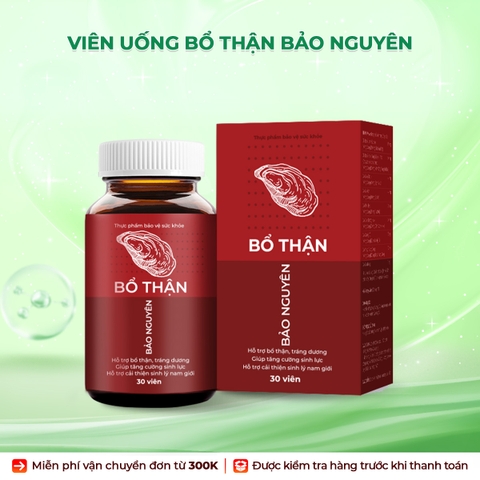 Viên uống Bổ Thận Bảo Nguyên hộp 30 viên