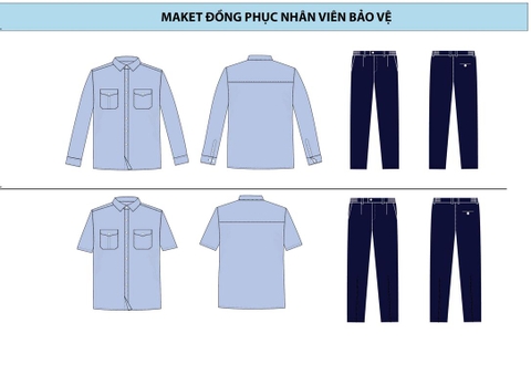 Mẫu đồng phục bảo vệ khách sạn