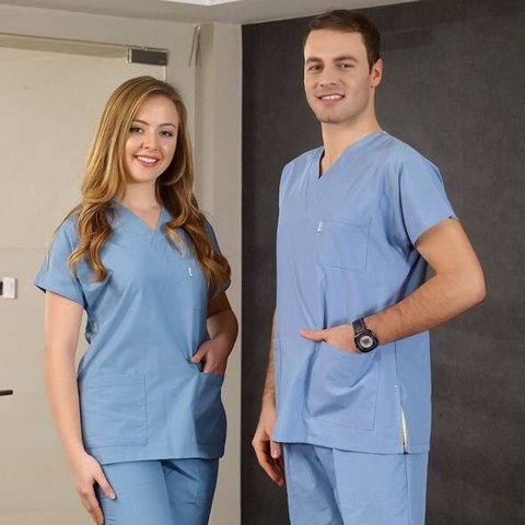 Đồng phục Scrubs - Đồng phục phòng mổ, hộ lý mẫu 004