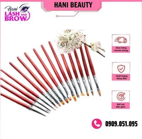 Cọ vẽ móng - Dụng cụ làm Nail không thể thiếu của mọi chuyên viên