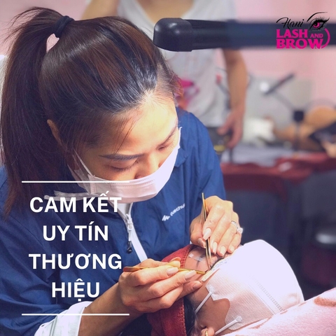 Giá khóa học nối mi trọn gói chỉ 7 triệu đồng tại Hani Lash & Brows