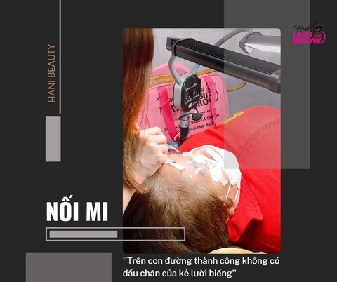 Học nối mi 3D với keo nhập khẩu, khô nhanh, lên tay trông thấy