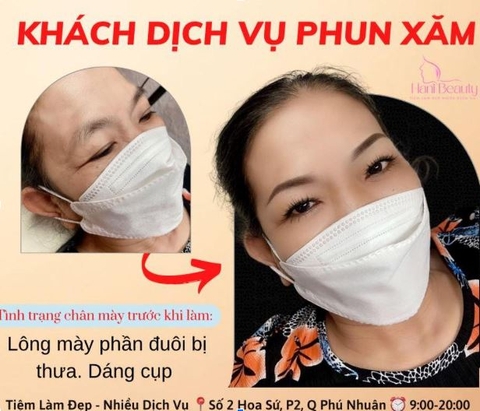 Thêu chân mày là gì? Hé lộ quy trình thực hiện chuẩn
