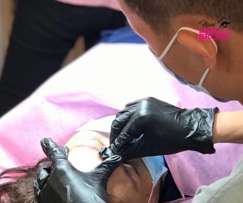 Đồ nghề phun xăm thẩm mỹ - Cung đo chân mày rẻ, đẹp, bền