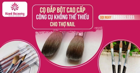Cọ Đắp Bột Cao Cấp – Công Cụ Không Thể Thiếu Cho Thợ Nail