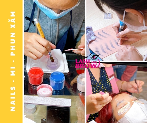 Đào tạo phun xăm thẩm mỹ mày, môi, mí nội dung như thế nào?