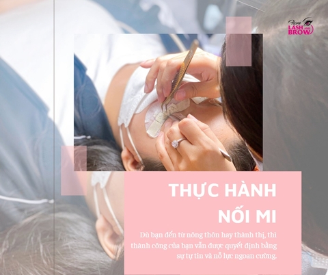 Dạy nối mi khai giảng lớp mới ngày 23/2, ghi danh ngay!