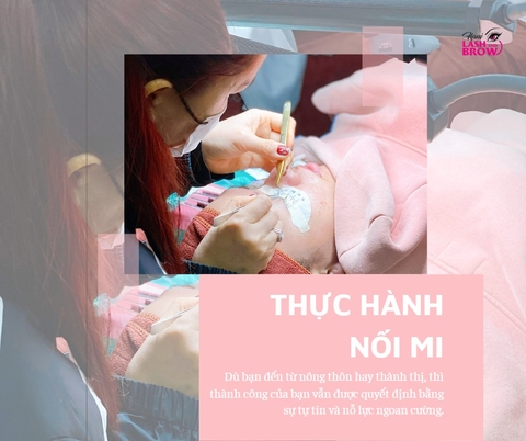 Dạy nối mi TpHCM tặng ngay đồ nghề cơ bản, ưu đãi ngập tràn