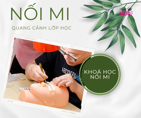 Học nghề nối mi có thêm dụng cụ, lợi ích không kể hết
