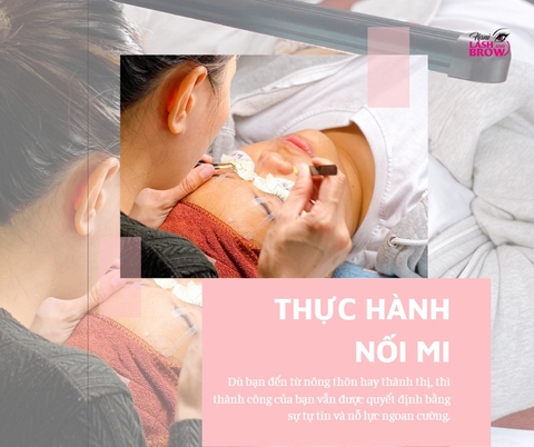Học nối mi tại Hani Lash & Brows đáp ứng tốt nhu cầu của từng cá nhân