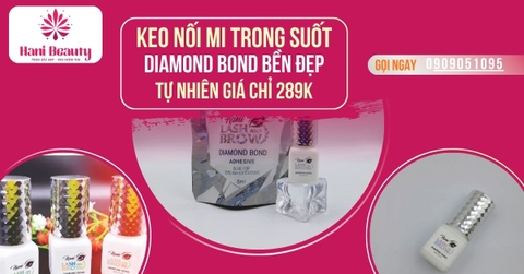 Keo Nối Mi Trong Suốt Diamond Bond Bền Đẹp Tự Nhiên Giá Chỉ 289K